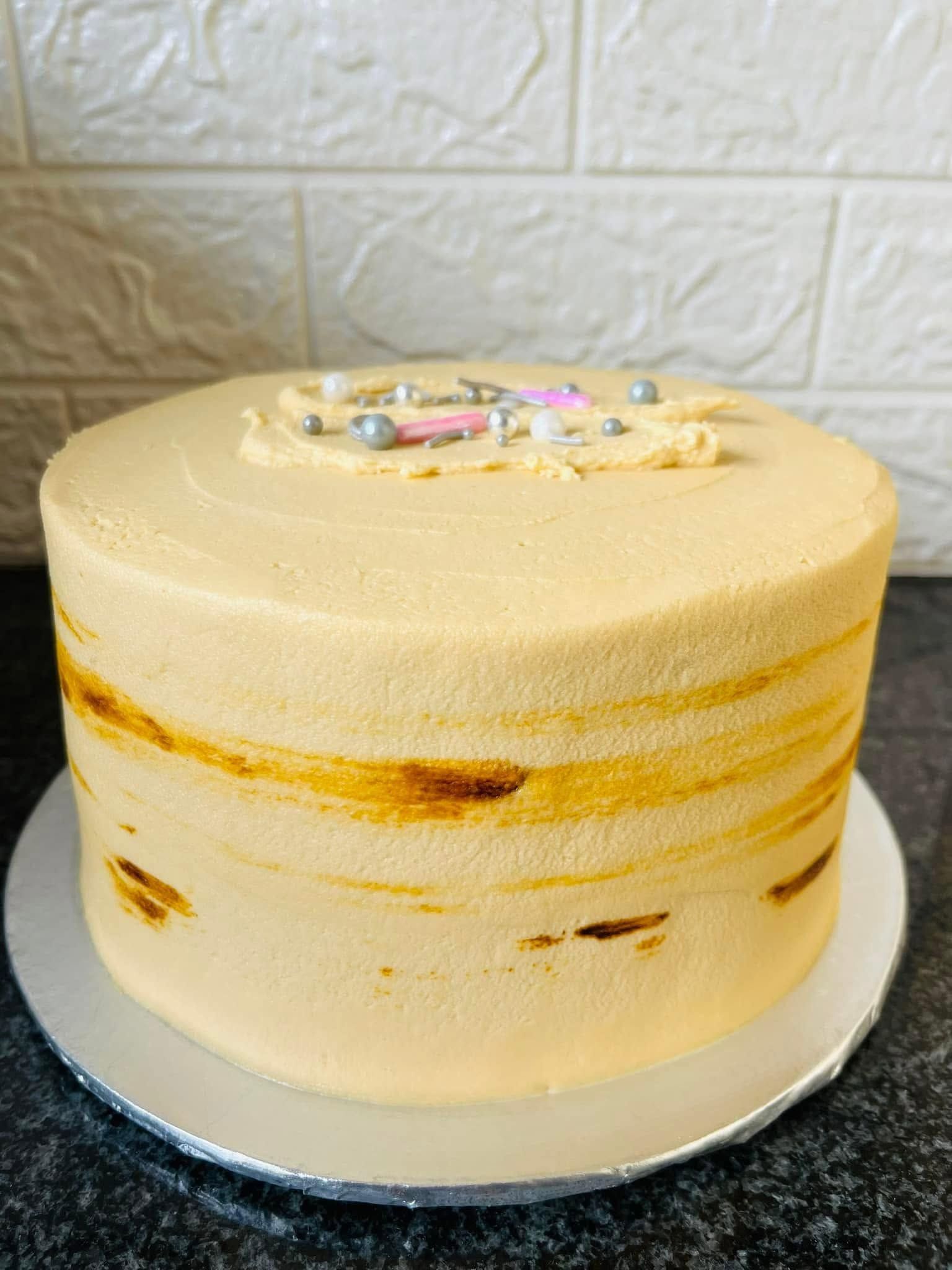 Smooth Caramel Buttercream — a custom bake by Fikiz Bakery